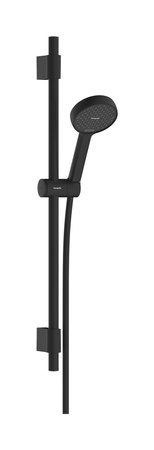 HG Activera Select S Zestaw prysznicowy 95 2jet EcoSmart z drążkiem Varia 72 cm, Czarny Matowy