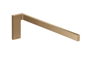 AX Universal Rectangular Wieszak na ręcznik, 1-ramienny, Brąz Szczotkowany