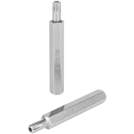 BIT 10MM TORX Z OTWOREM 60x75MM S2