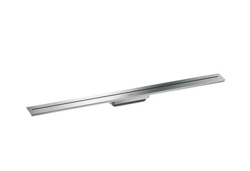 AX Drain Element zewnętrzny odpływu liniowego 1000, montaż przyścienny, Chrom