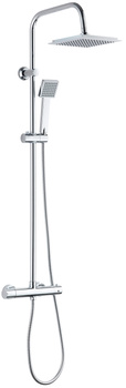 Deszczownica z baterią termostatyczną chrom NBJ 051T
