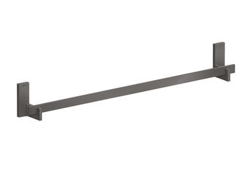 AX Universal Rectangular Wieszak na ręcznik kąpielowy 800 mm, Czarny Chrom Szczotkowany