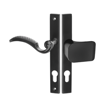 BARON klamko-gałka na szyldzie długim na wkładkę