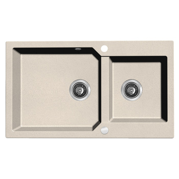 Milos - zlewozmywak 2-komorowy