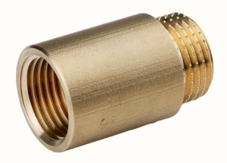 Półsrubunek prosty z uszczelnieniem płaskim, nakrętno-wkrętny 1"x1"