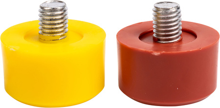 GUMY DO MŁOTKA BLACHARSKIEGO 35 MM 2 SZT POLIPROPYLEN