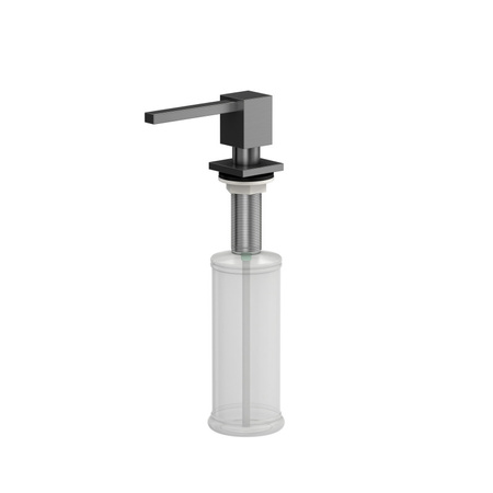 Dozownik płynu EMMA (500 ml) – graphite metal, Quadron