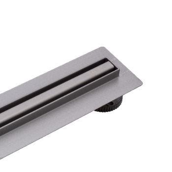 Slim&Low ProLine Gun Metal Odpływ liniowy 80 cm grafitowy