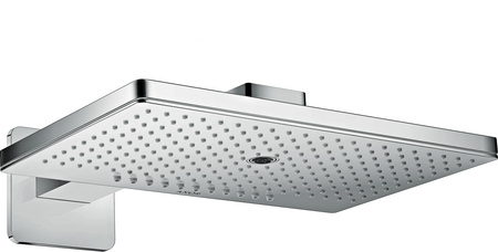AX ShowerSolutions Głowica prysznicowa 460/300 3 jet z ramieniem prysznicowym, rozeta softsquare, Chrom