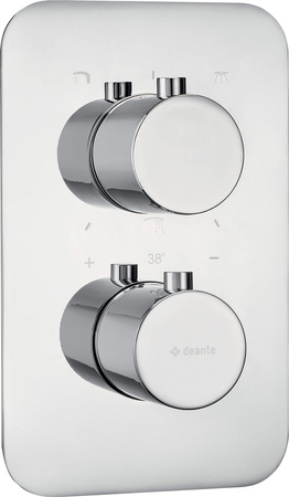 Element zewnętrzny do BOXa termostatycznego chrom BXY 0EBT