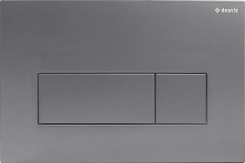 Przycisk spłukujący do stelaży podtynkowych - slim titanium CST D51P