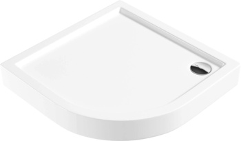 Brodzik akrylowy półokrągły 90 cm biały KGJ 053B