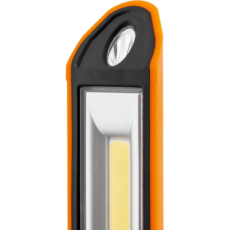 LAMPA AKU. SKŁADANA 2x3W + 1 LED, MAGNETYCZNA