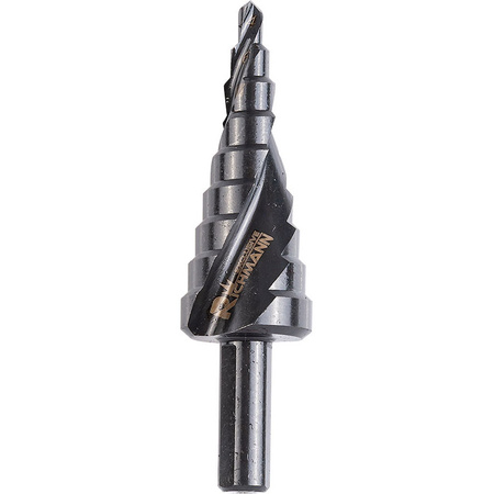 WIERTŁO STOPNIOWE SPIRALNE DO METALU 4-39 MM