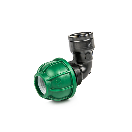 IQ Kolanko do rur PE 32mm / GW 1"