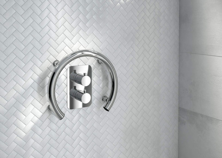 Element zewnętrzny do BOXa termostatycznego chrom BXY 0EBT