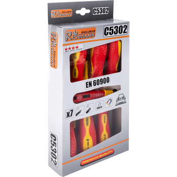 WKRĘTAKI 1000V 6 ELEM + PRÓBNIK ELEKTR. EN60900