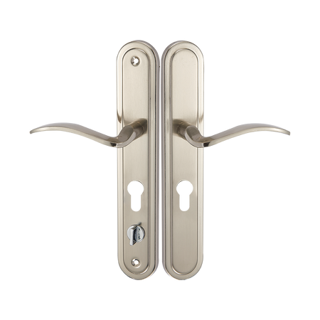 IRMA klamka zewnętrzna - prawa na szyldzie długim na wkładkę