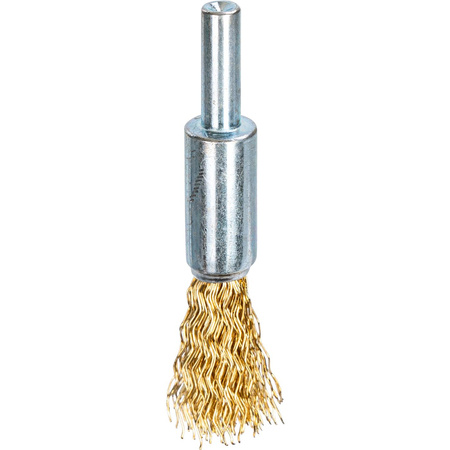 SZCZOTKA DO WIERT. PĘDZELKOWA 12 MM MOSIĄDZOWANA