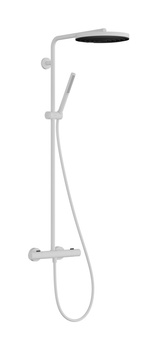 HG Pulsify S Puro Komplet prysznicowy 260 1 jet z Ecostat Fine, Biały Matowy