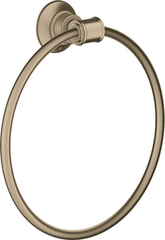AX Montreux Wieszak na ręcznik typu Ring, Nikiel Szczotkowany