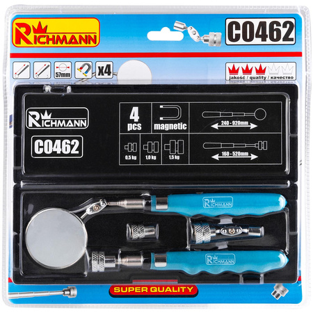 DŁUGOPIS + LUSTERKO - ZESTAW 4 EL