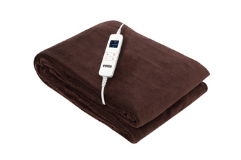 Koc elektryczny Noveen EB655 Brown super miękki 180x130cm