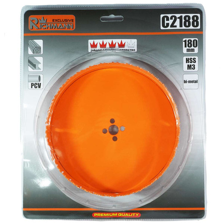 OTWORNICA BIMETAL 180  MM