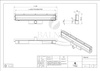 W-Drain 2w1 Odpływ liniowy ścienny 60 cm dwustronny chrom