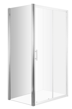 Ścianka prysznicowa boczna 80 cm chrom KTC 032S