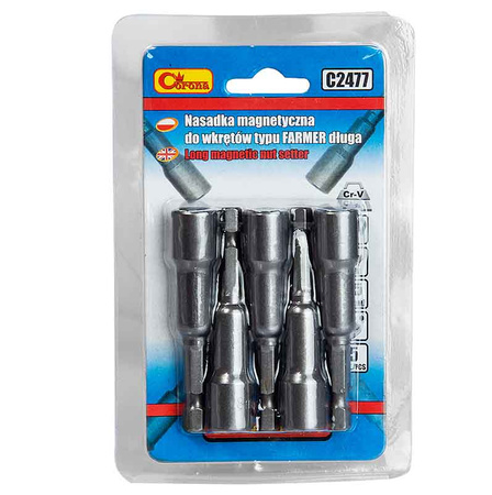 NASADKA FARMER DŁUGA 10 MM x 65 MM MAGNES