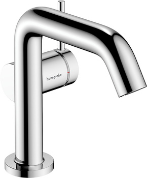 HG Tecturis S Jednouchwytowa bateria umywalkowa 110 Fine CoolStart z kompletem odpływowym Push-Open, Chrom