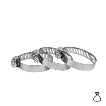 Opaska ślimakowa nierdzewna AMERICAN TYPE 8-16 / 8mm