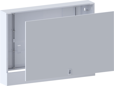 Grzejnik łazienkowy typ 450x1600 prosty czarny z przyłączem 50 mm