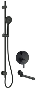 Zestaw prysznicowy podtynkowy z wylewką wannową składana Arnika NAC N9QA