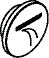 AX Symbol strumień RainFlow do modułu Select, Chrom