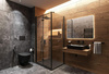 Zestaw WC podtynkowy 6 w 1 nero nero CDENNZPW
