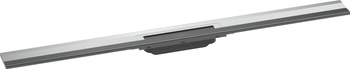 HG RainDrain Flex Element zewnętrzny odpływu liniowego 1000 z możliwością przycięcia, montaż przyścienny, Chrom