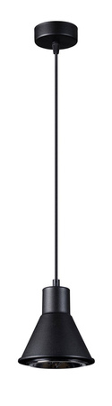 Lampa wisząca TAZILA 1 czarna [ES111]