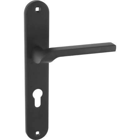 LUGA II klamka na szyldzie długim na wkładkę