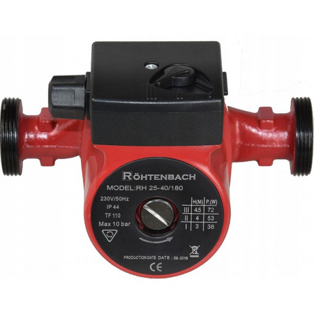 Pompa obiegowa do wody Rohtenbach EHI 25-40/180 230V
