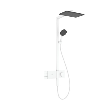 HG Raindance Alive Q Komplet prysznicowy 210/340 2jet z termostatem ShowerSelect Comfort, Biały Matowy