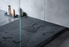 Brodzik granitowy prostokątny 120x90 cm nero KQR N43B