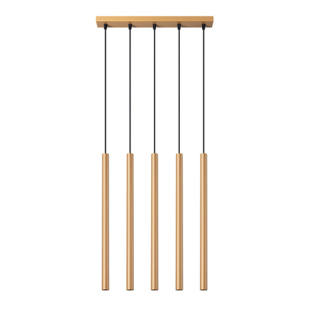 Lampa wisząca PASTELO 5L złota