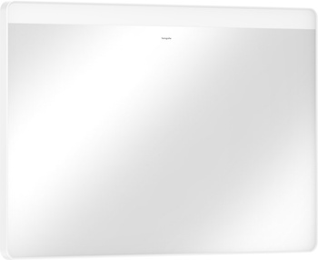 HG Xarita Lite Q Lustro z górnym oświetleniem LED 1000/30, włącznik ścienny, Biały Matowy