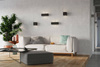 Kinkiet ceramiczny VEGA czarny