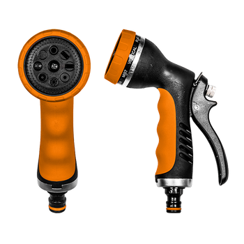 BLACK LINE Pistolet 8-funkcyjny HOBBY - metalowy