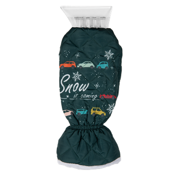 Skrobak do szyb z ocieplaczem ICEBREAKER - zielona