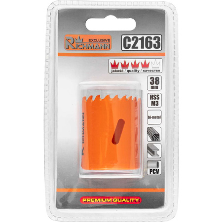 OTWORNICA BIMETAL  38  MM