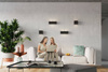 Kinkiet ceramiczny VEGA czarny